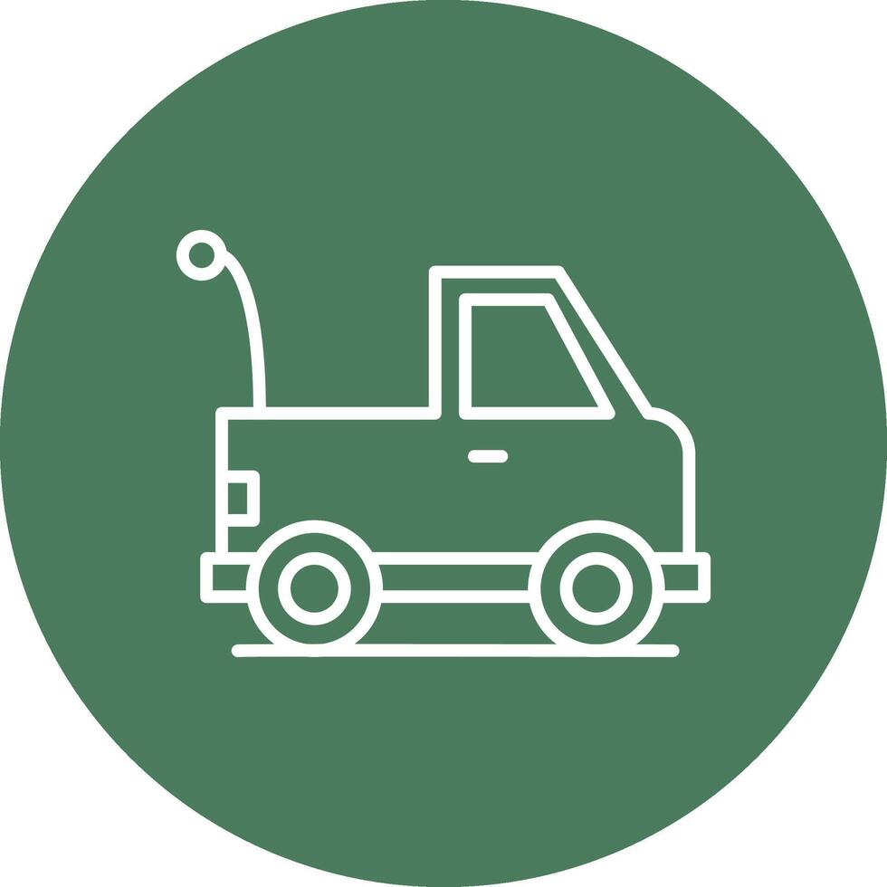 Car Toy Digital UI Element vector