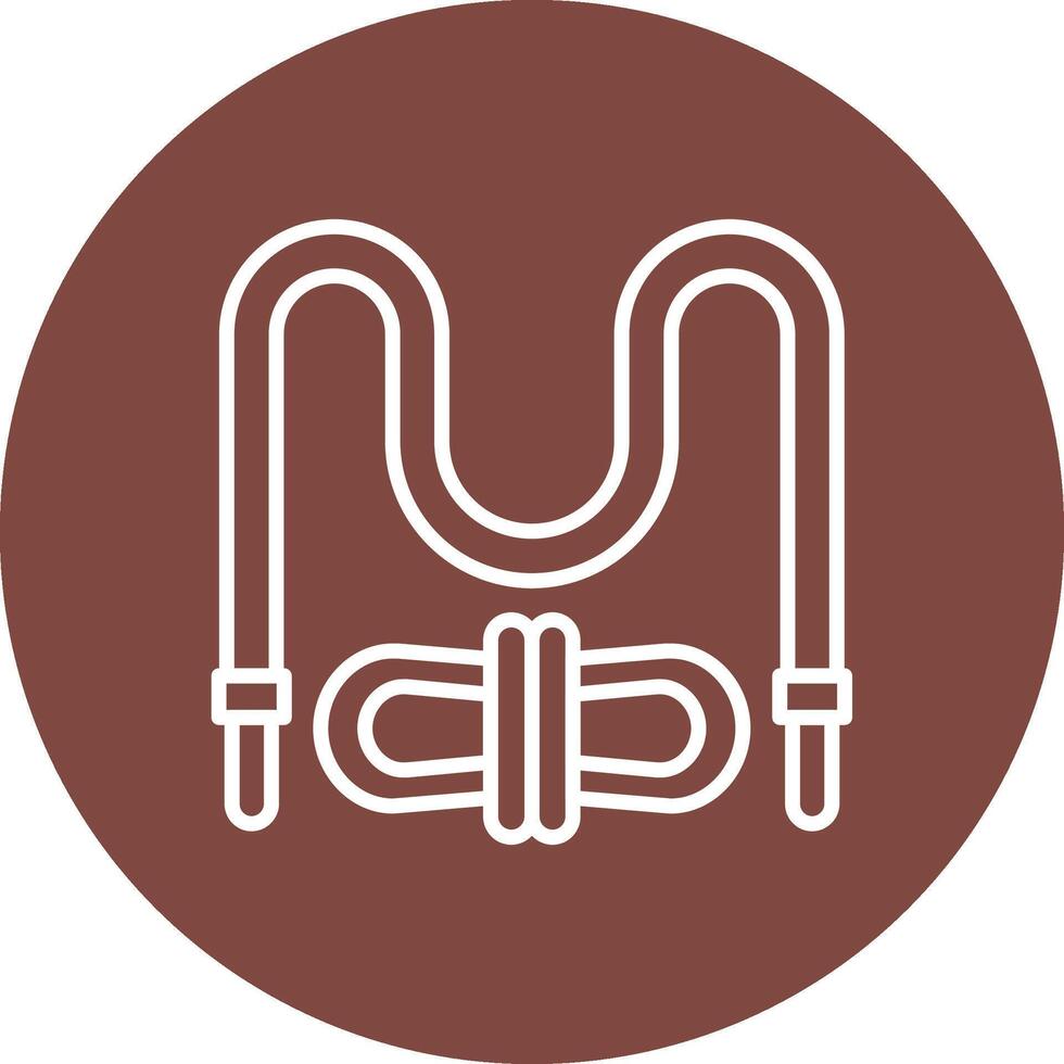 Skipping Rope User-Friendly Visual vector