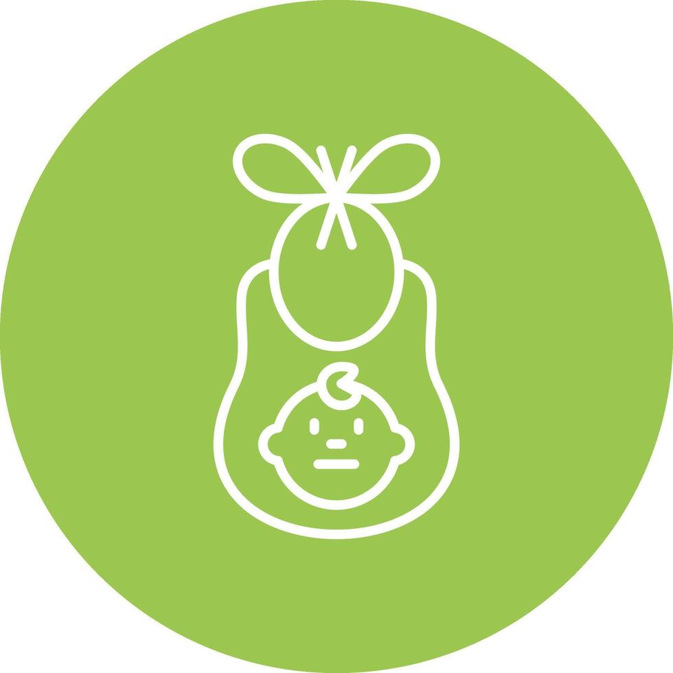 Bib Sleek Graphic Mark vector