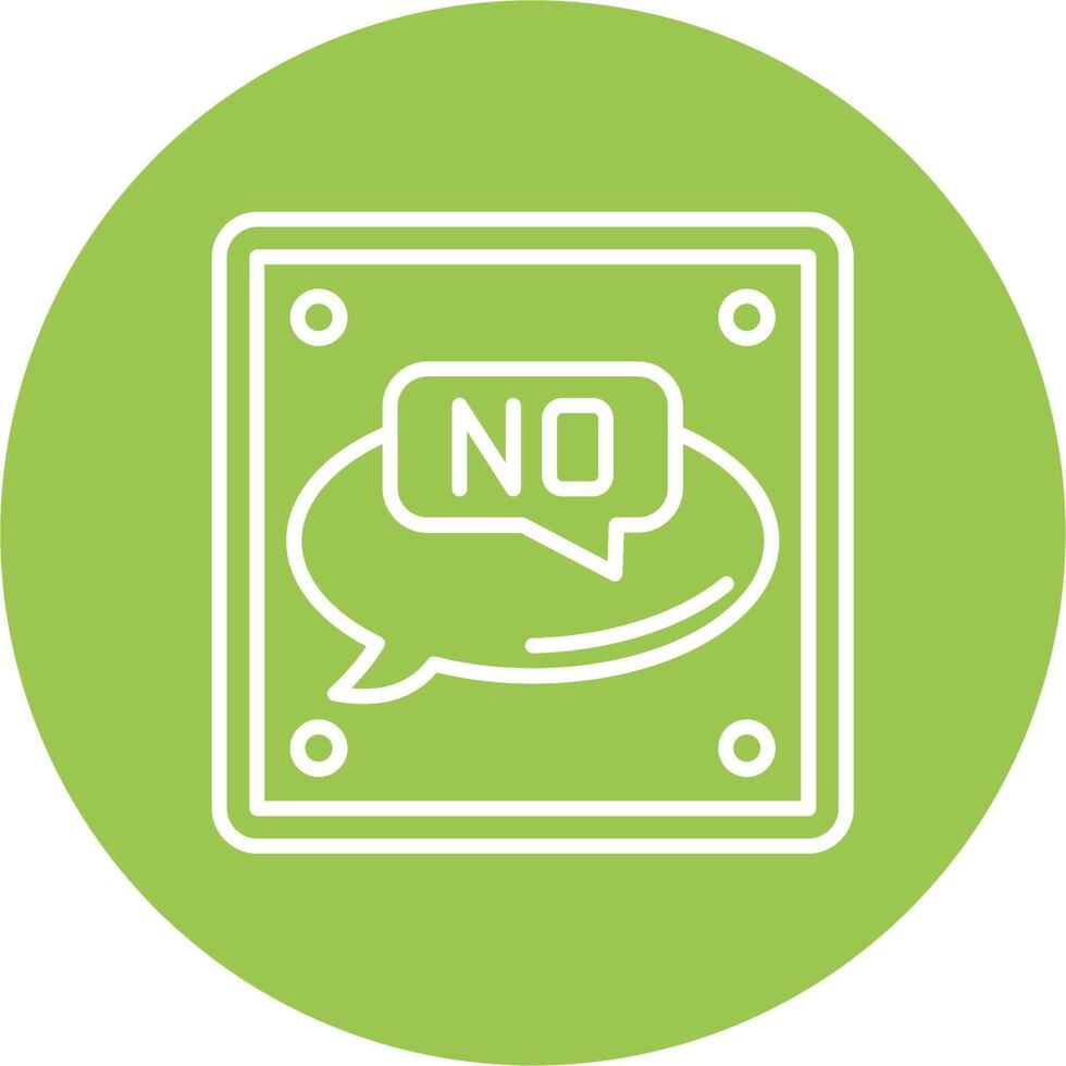 No App Style Badge vector