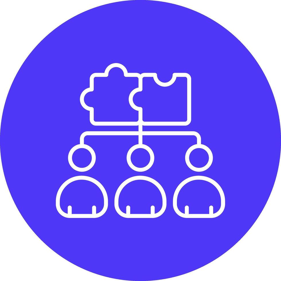 Team Functional Icon Art vector