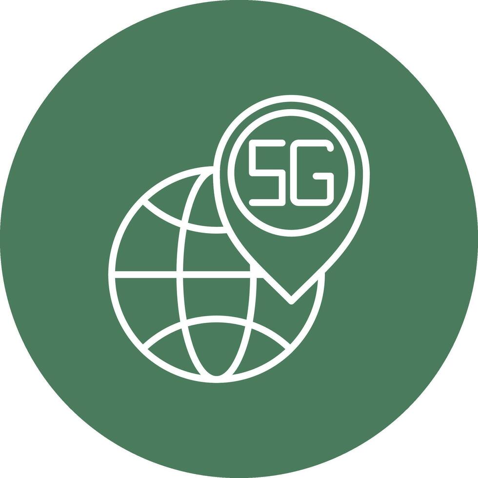 Location Handcrafted Digital Icon vector