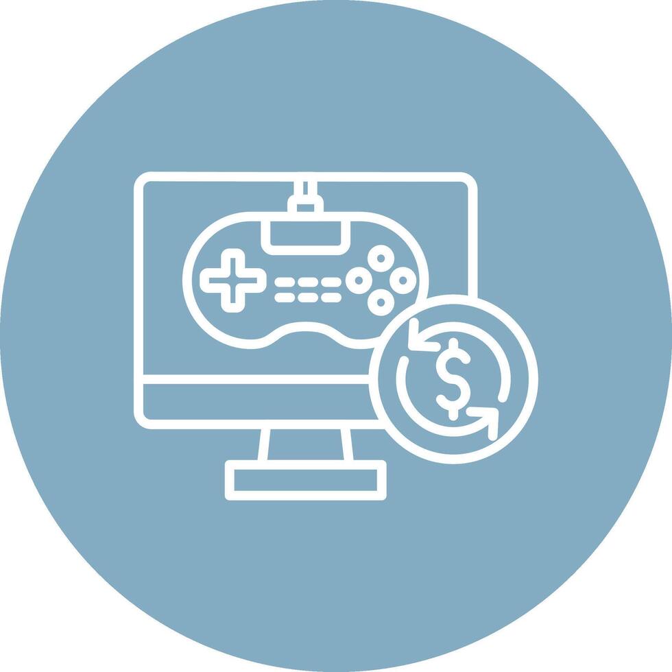 Gaming Pastel Theme Icon vector