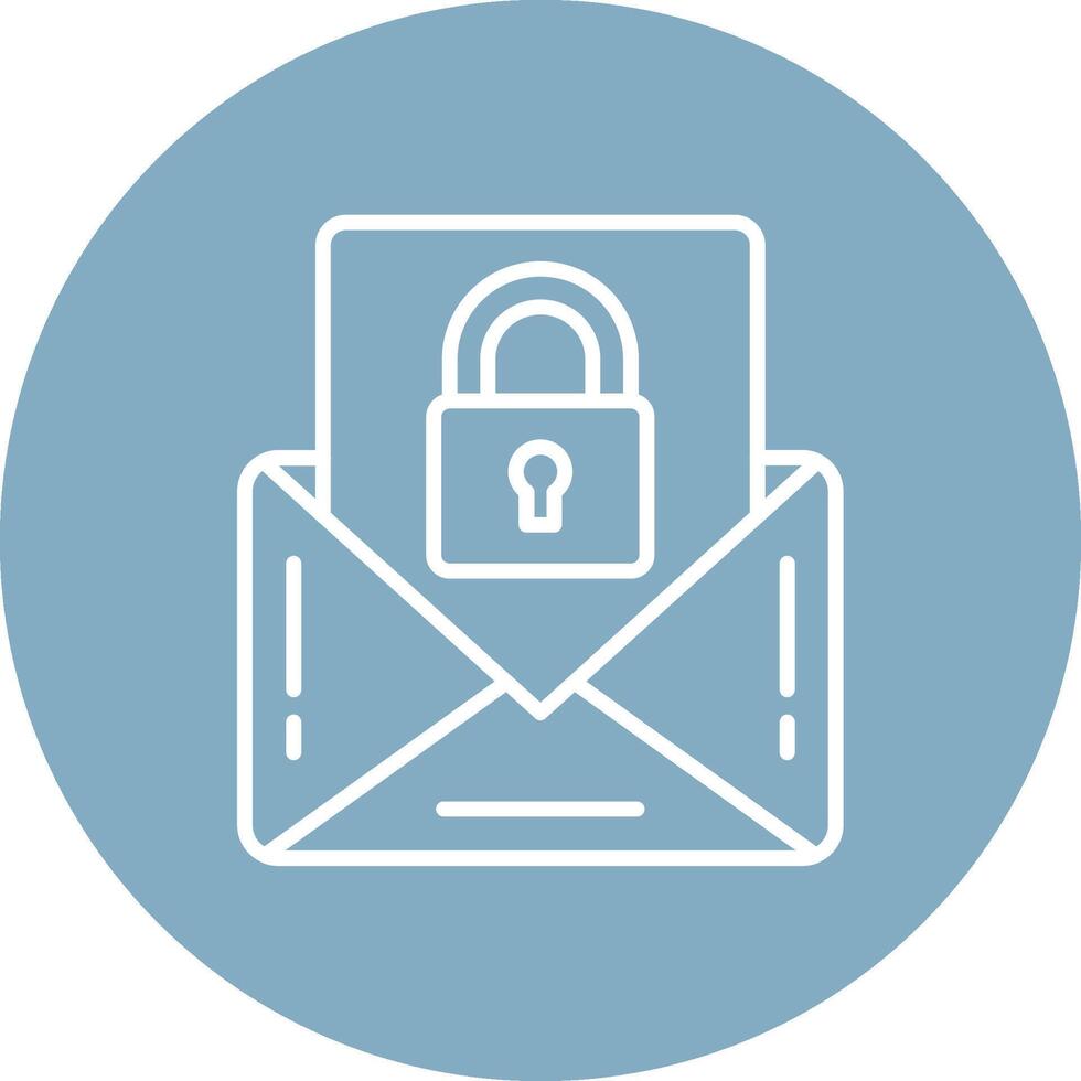 Security Subtle Shadow Icon vector