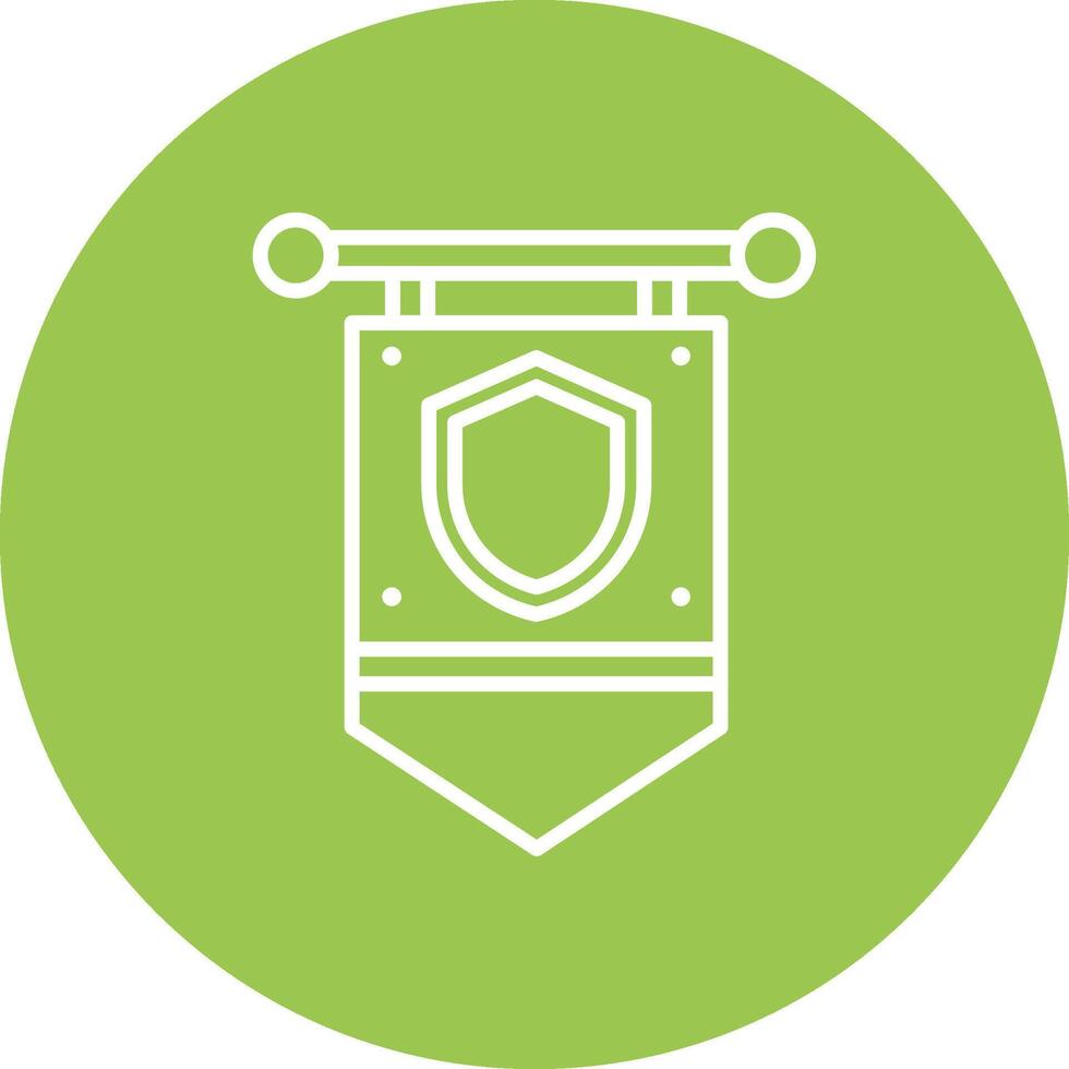 Banner Lined UI Illustration vector