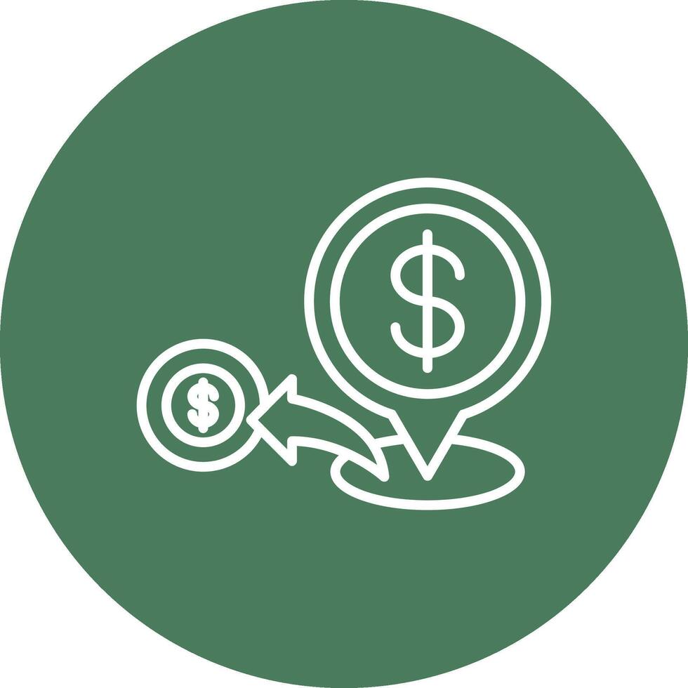 Pin Sharp Edge Symbol vector