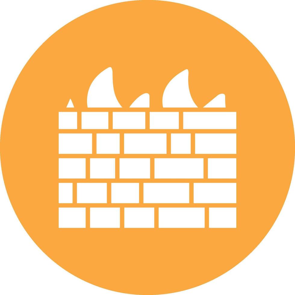 Firewall Clean Web Element vector