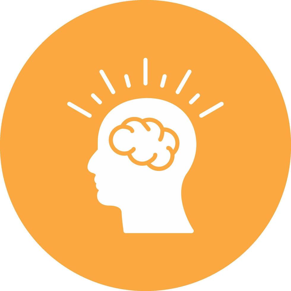 Cognitive Function Outline Graphic Design vector