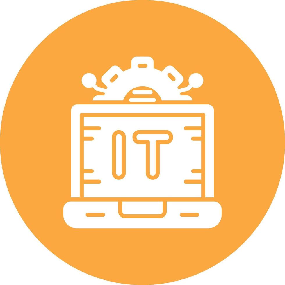 Information Technology Modern App Icon vector
