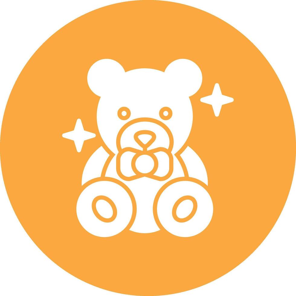 Teddy Bear Smart UI Graphic vector