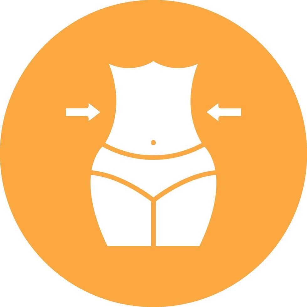 Weight Loss Vibrant UI Element vector