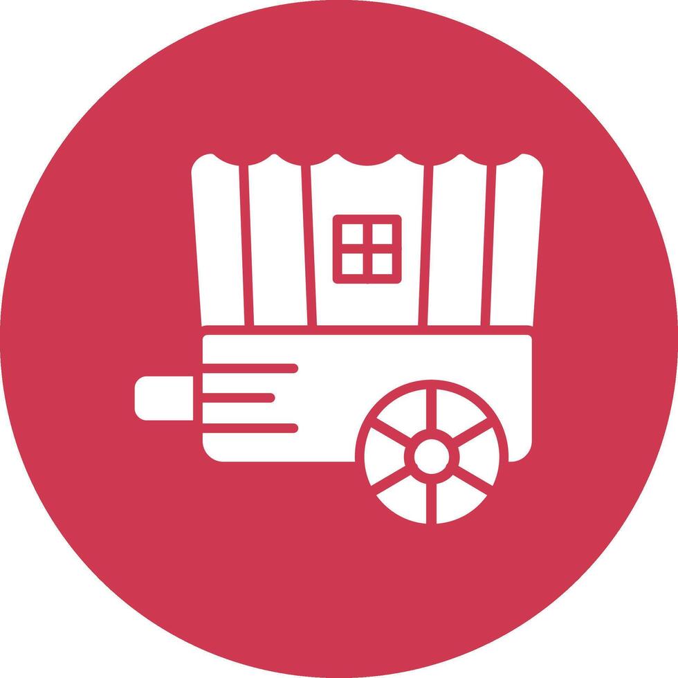 Cart Modern Tech Icon vector