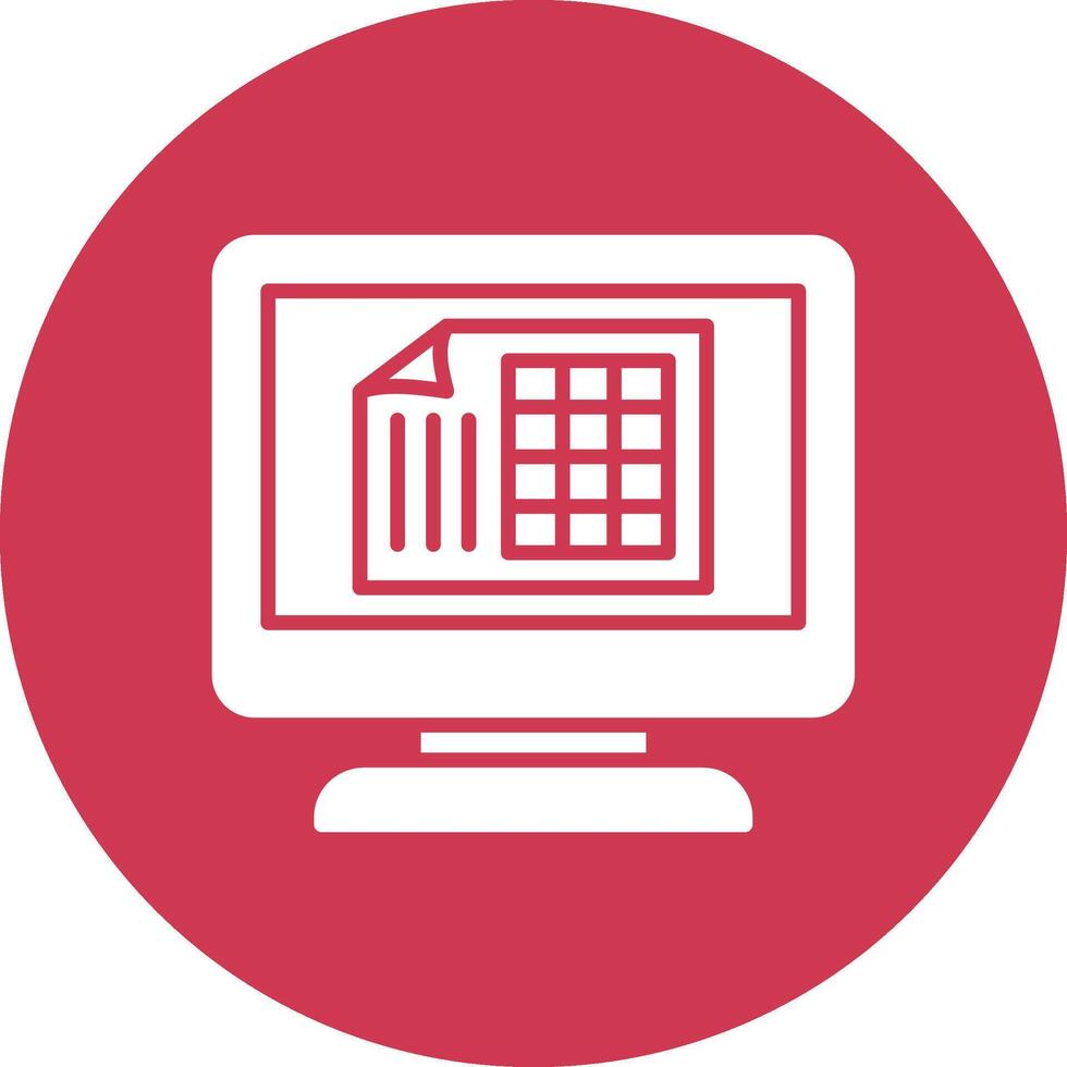 Excel Minimal Touch Graphic vector