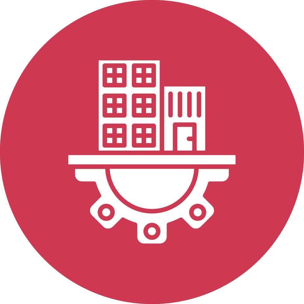 Infrastructure Digital Concept Icon vector