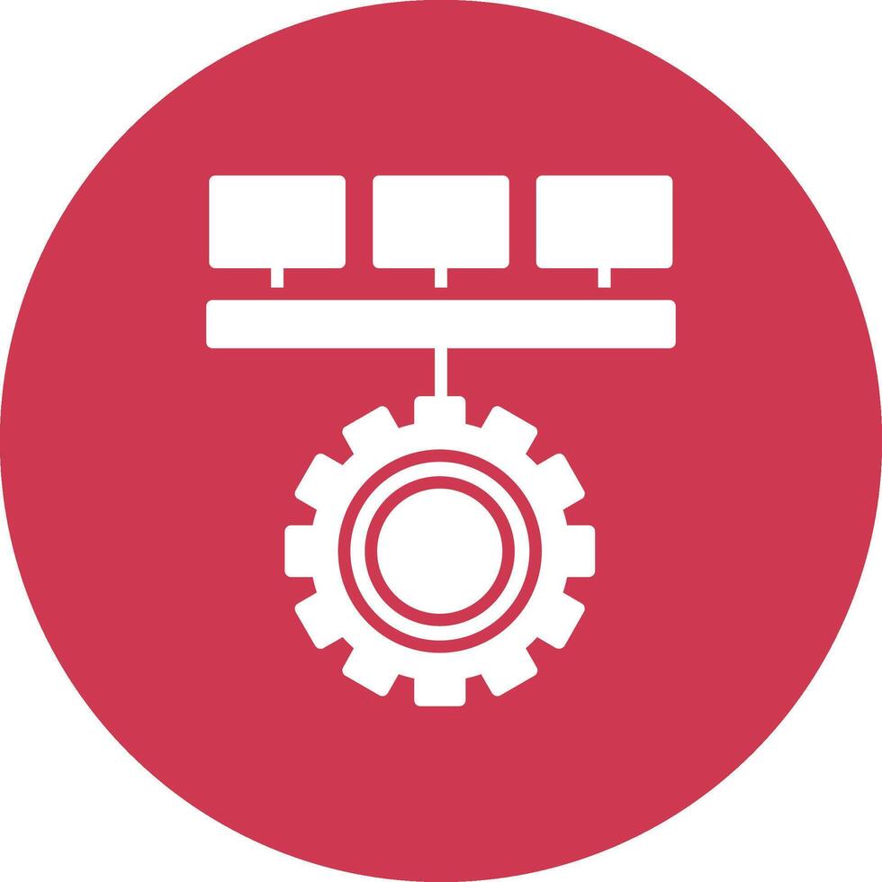 Logical Flat Line Drawing vector