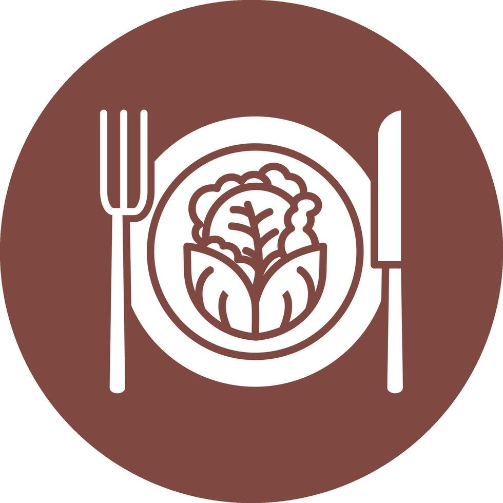 Diet Interactive Icon Badge vector