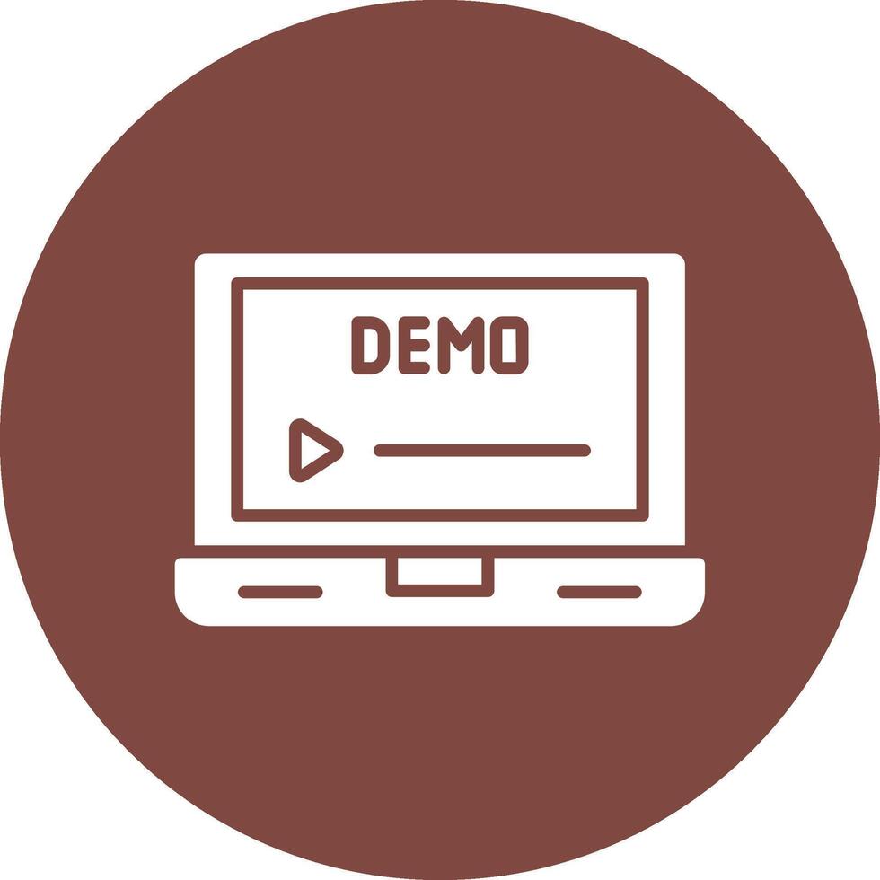Demo Web Interface Symbol vector