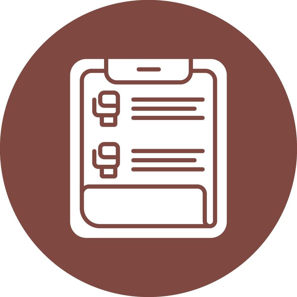 Clipboard Thin Line Design vector