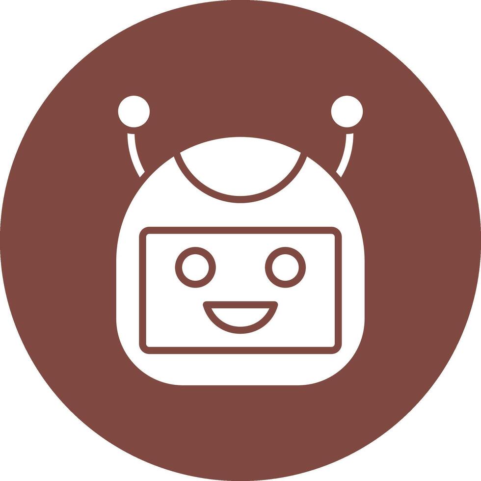 Bot Clean Grid Icon vector