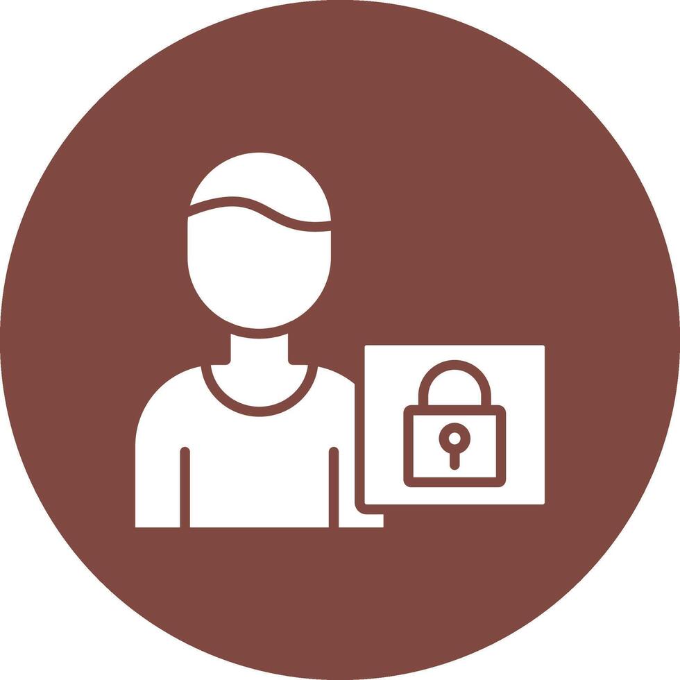 Authorization Minimalist Graphic vector