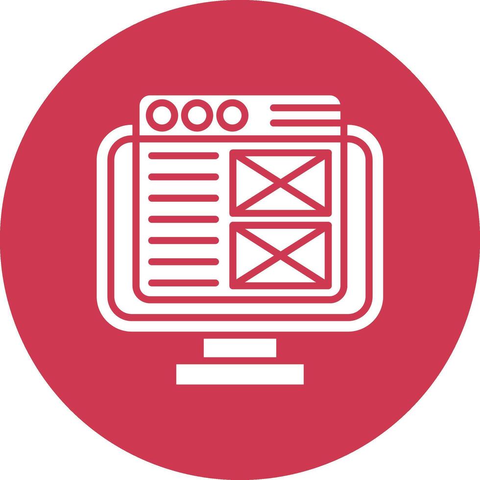 Web Design UX Inspired Design vector