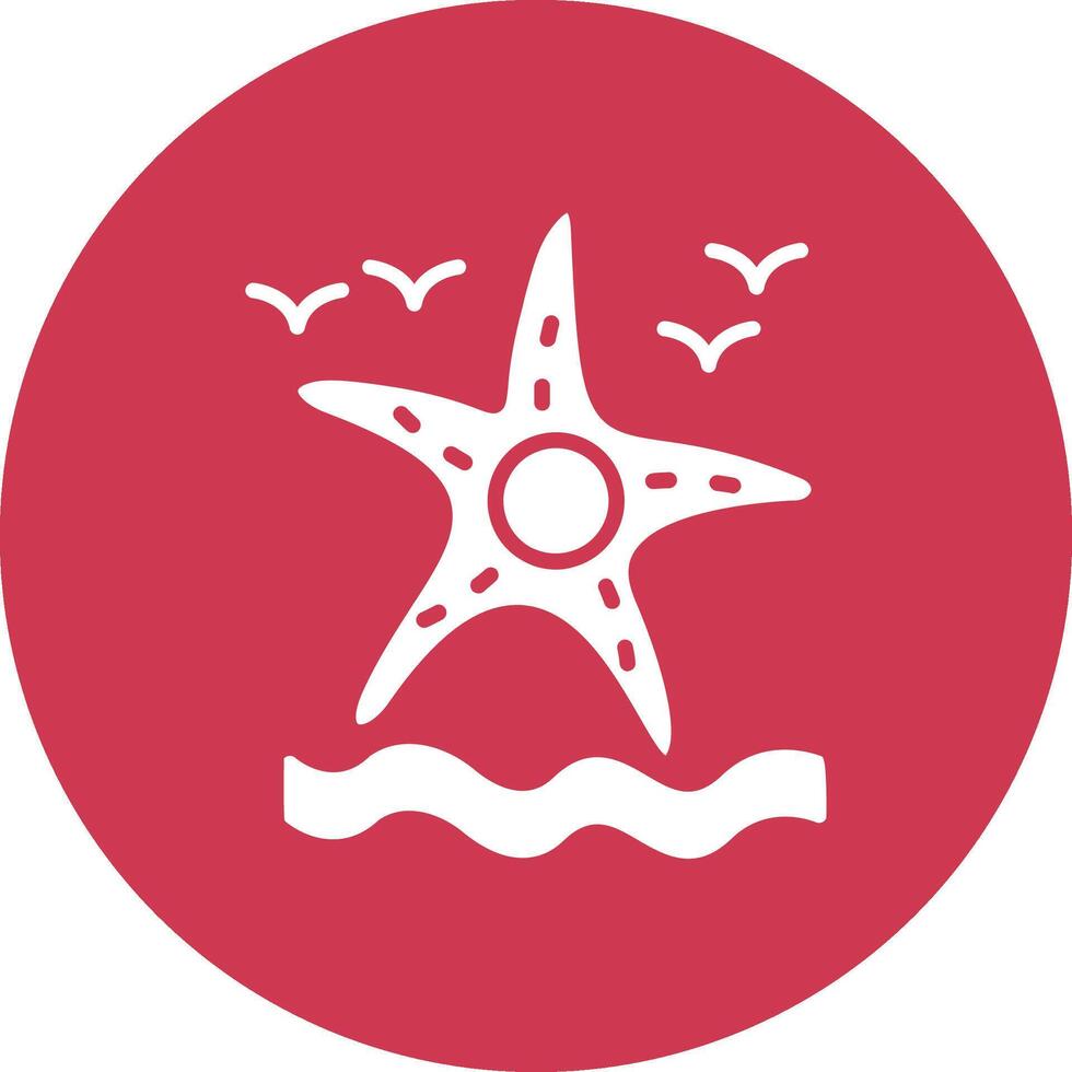 Starfish Interactive Display Symbol vector