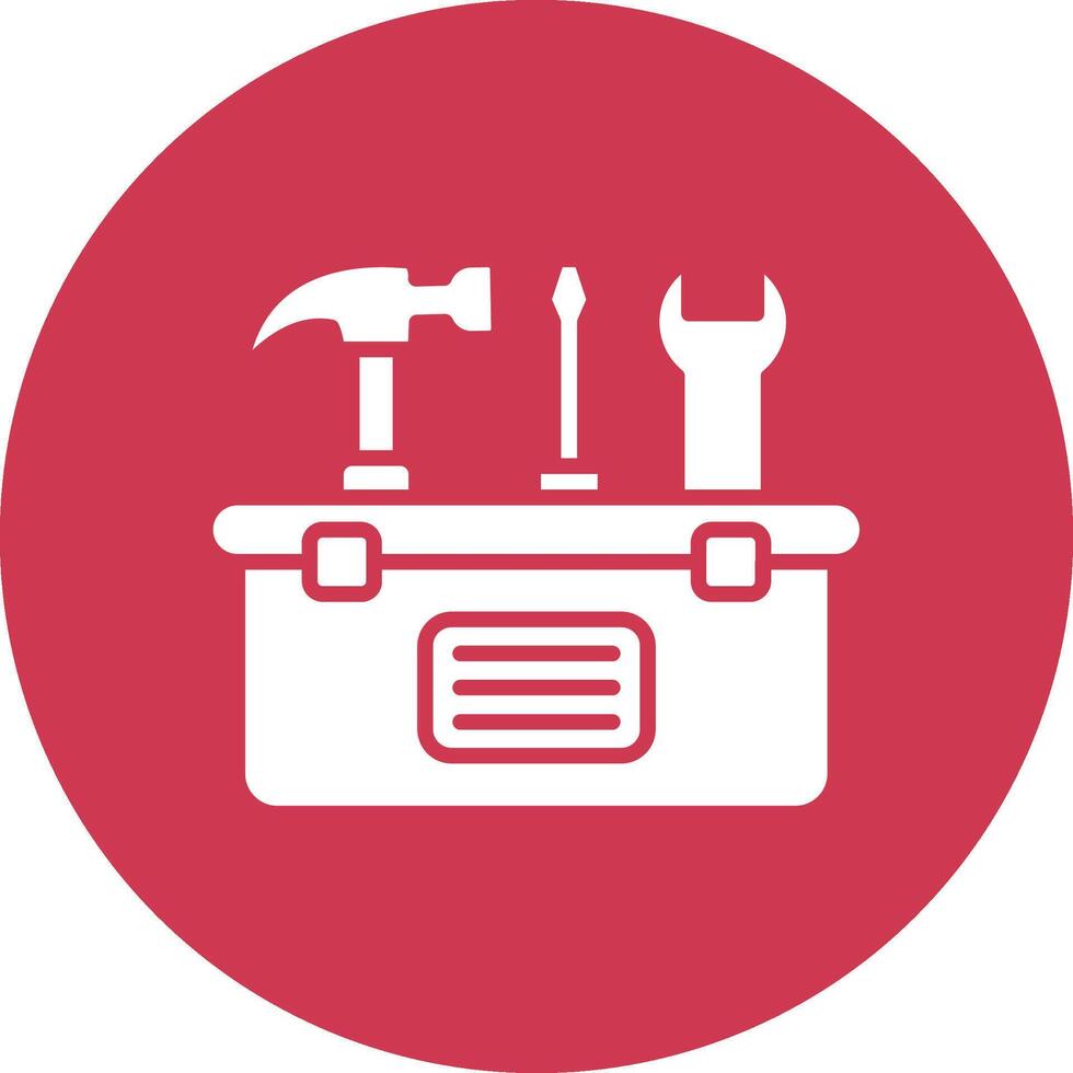 Toolbox High Contrast Graphic vector