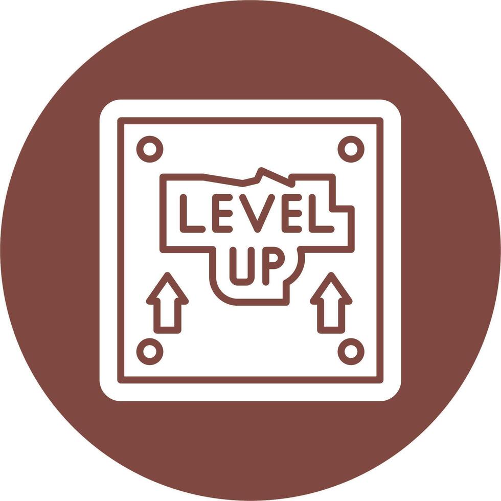 Level Up Isometric Art vector
