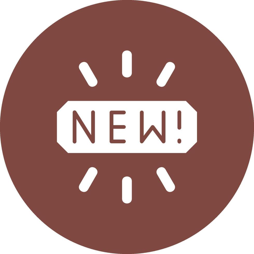 New Solid Fill Design vector