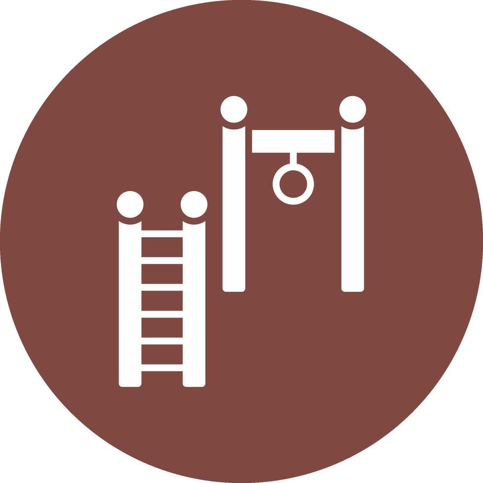 Playground Flat Styled Symbol vector