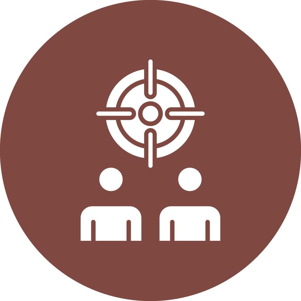 Target Sleek Graphic Mark vector