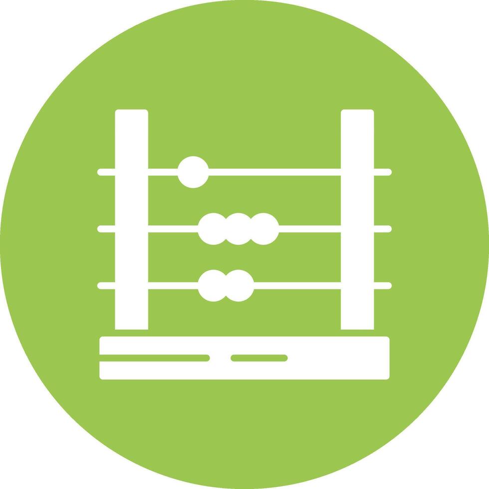 Abacus Conceptual Line Work vector