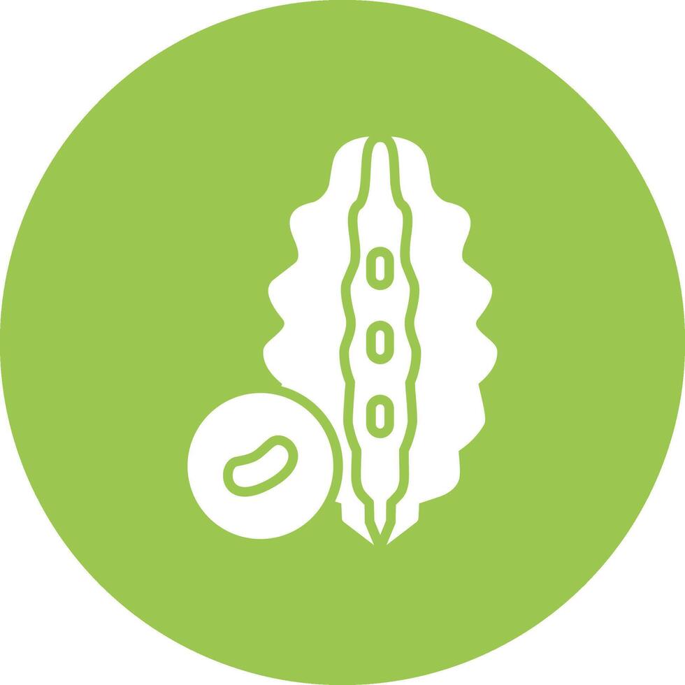 Bitter Gourd UX Inspired Design vector