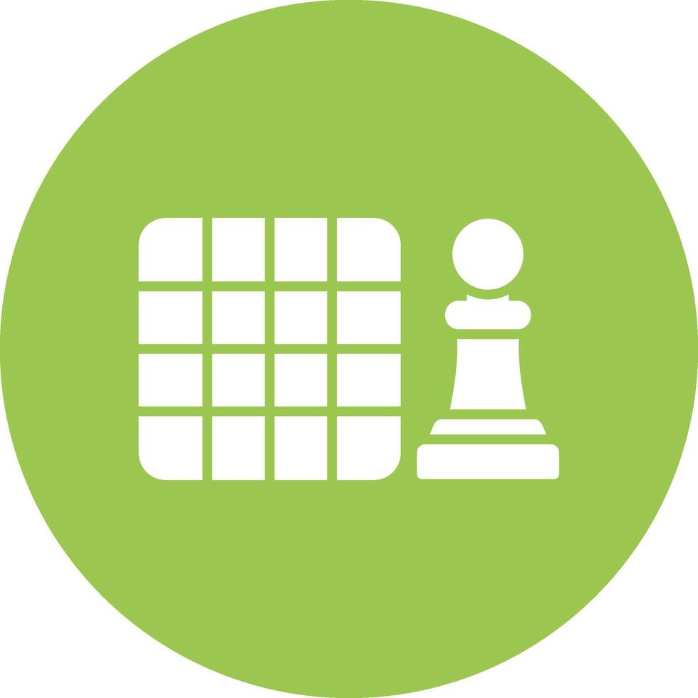 Chess Board High Contrast Graphic vector