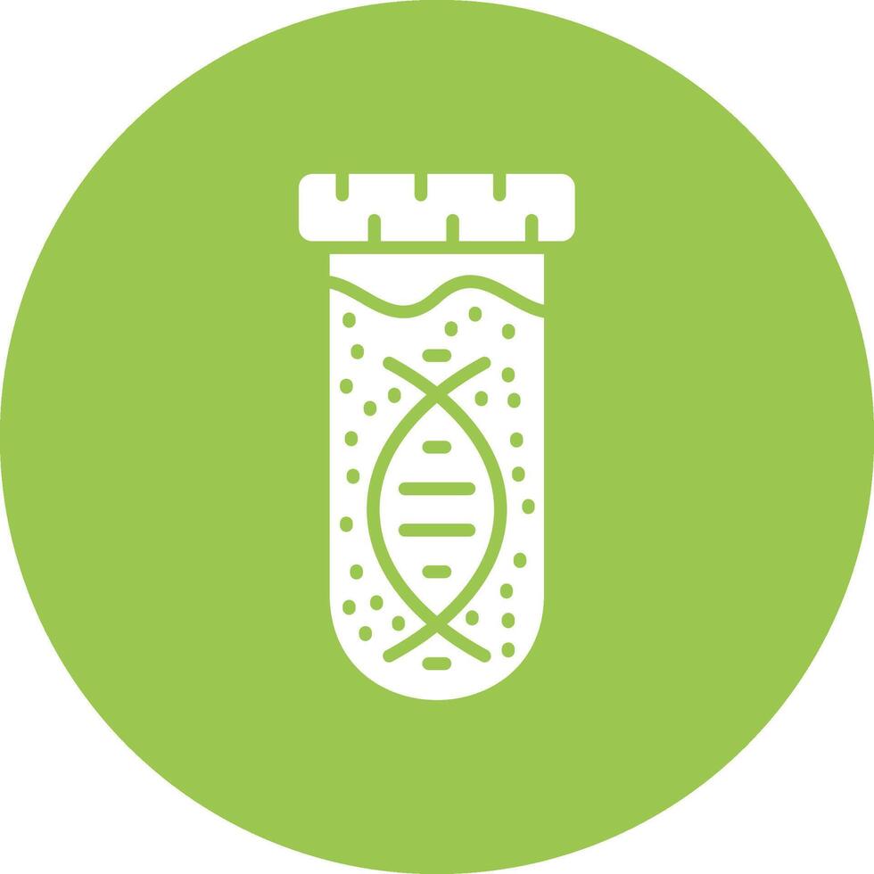 Dna Sharp Edge Symbol vector
