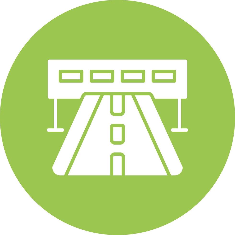 Highway Modular UI Graphic vector