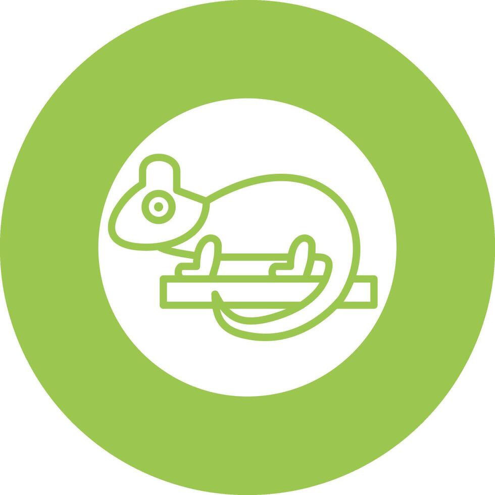 Lizard Crisp Flat Art vector