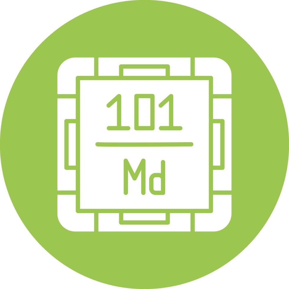 Mendelevium User-Friendly Visual vector