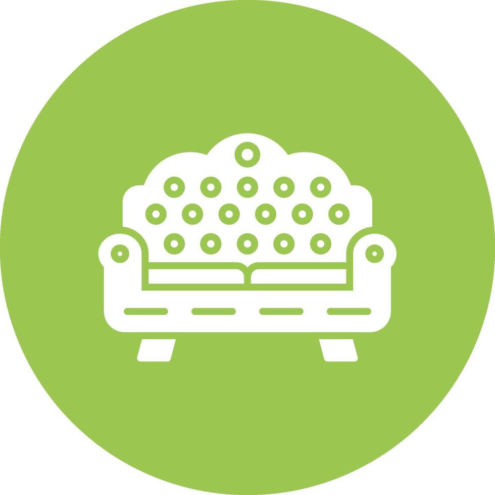 Sofa Neon Graphic Style vector