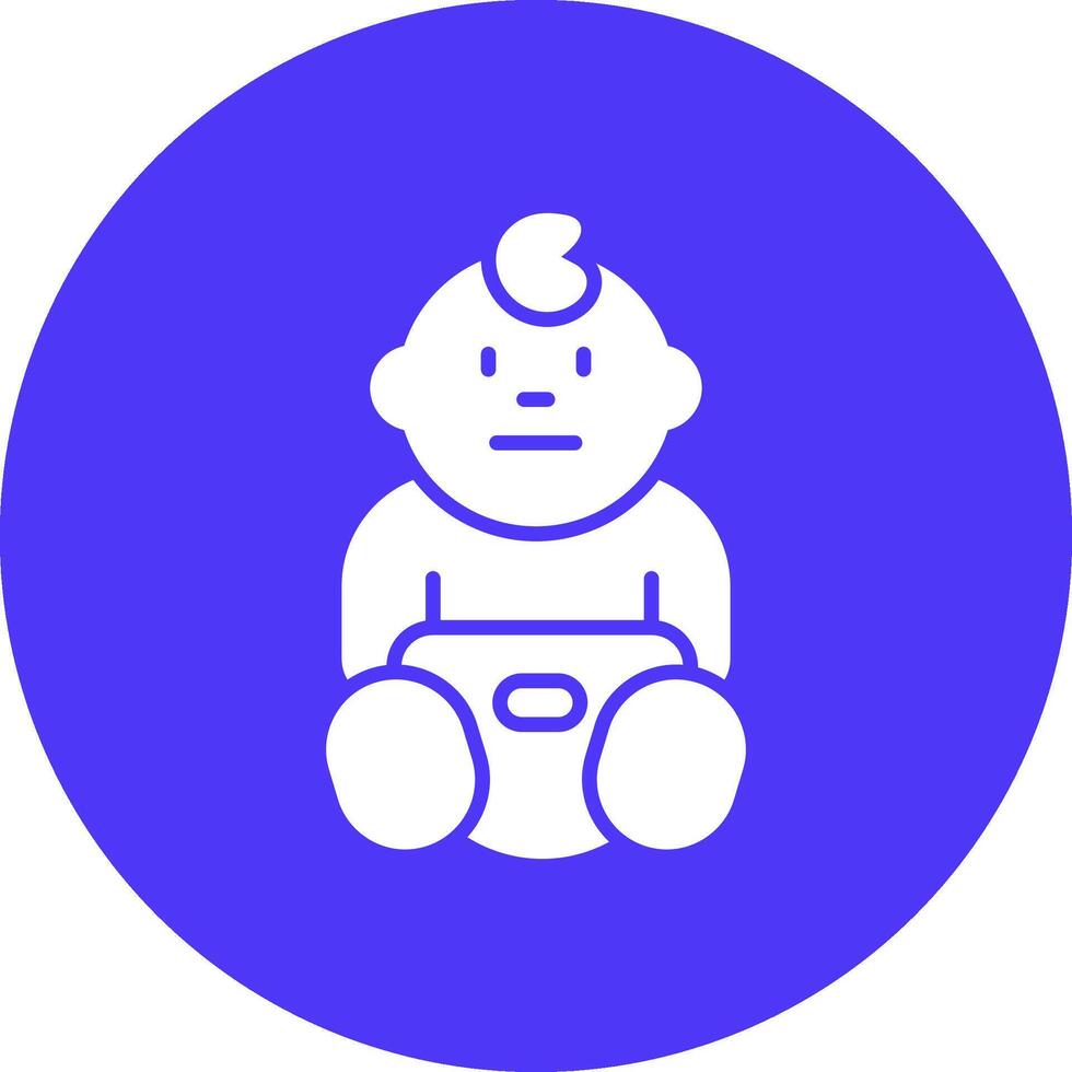 Baby Simple Line Sketch vector