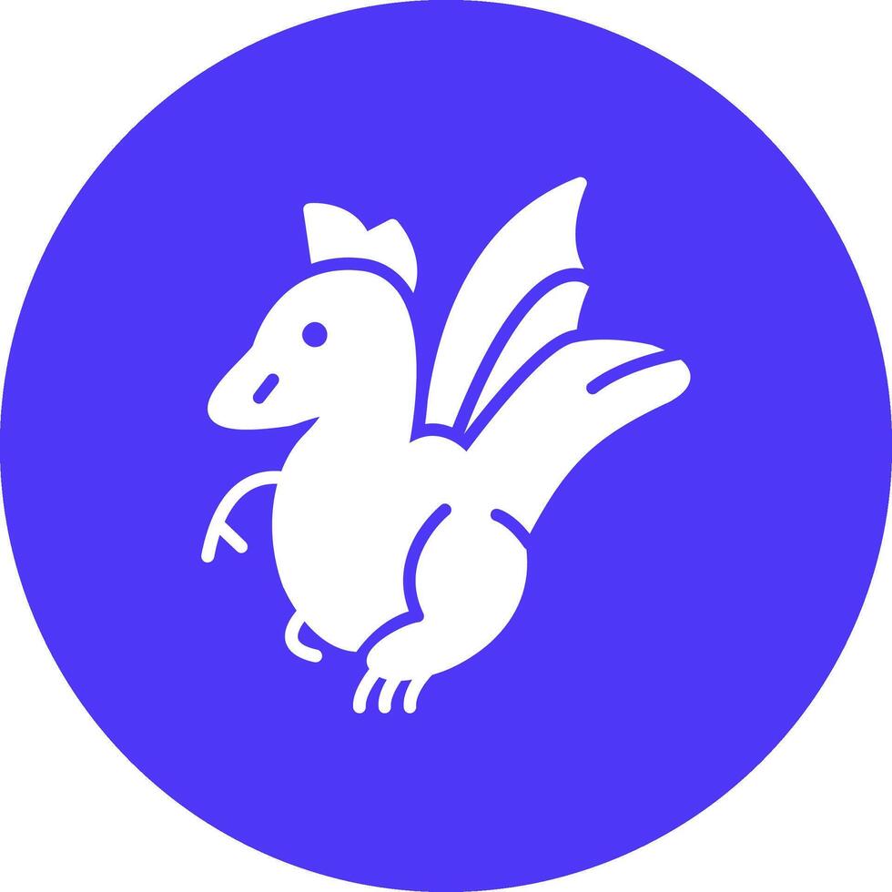Dragon Color Enhanced Graphic vector