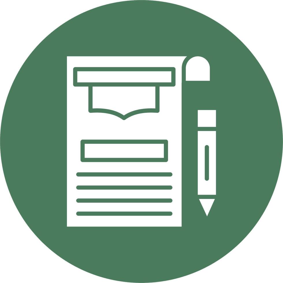Certificate Authority Clean Shape Symbol vector
