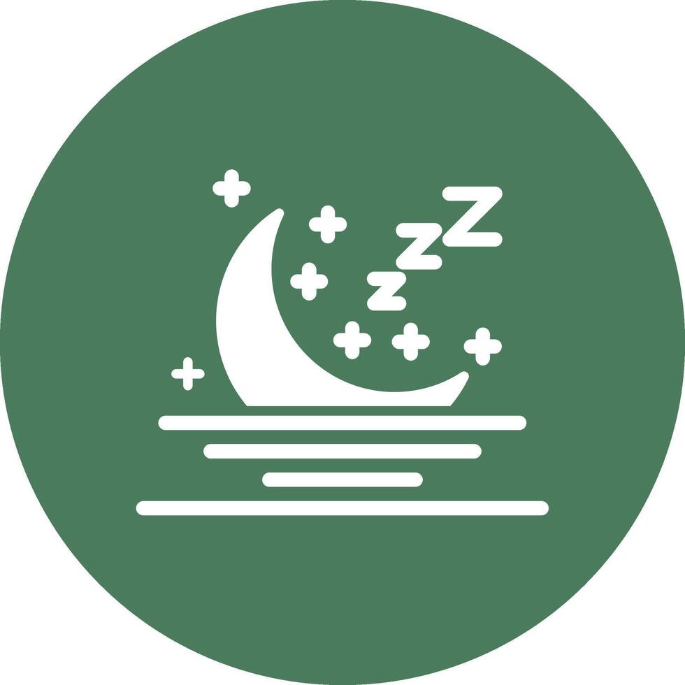 Moon Artistic UI Symbol vector