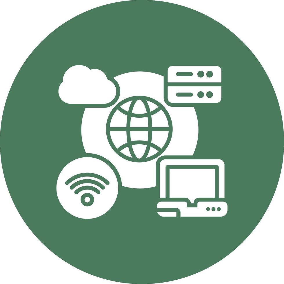 Networking Pop Color Style vector