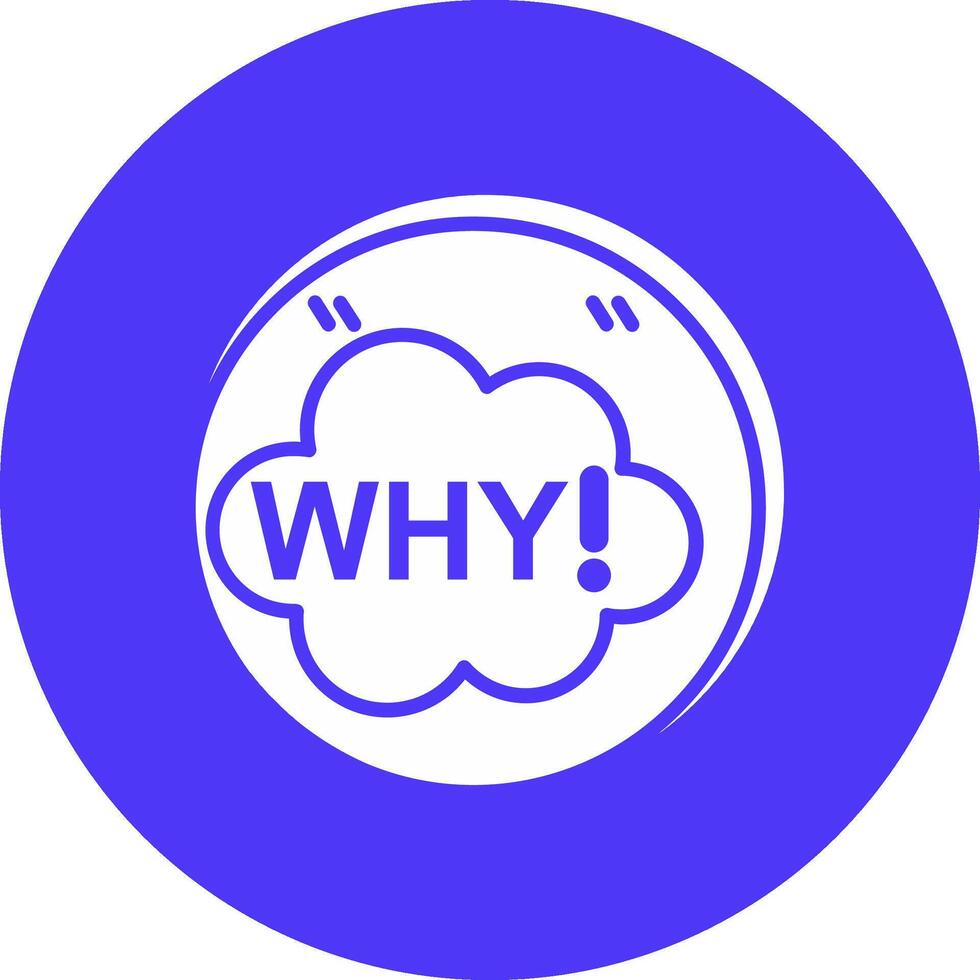 Why Business Style Symbol vector