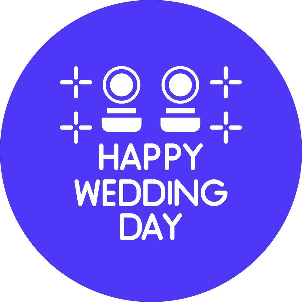 Wedding Day Cool Tone vector