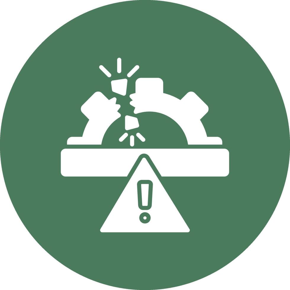 Disruption UI Concept Symbol vector