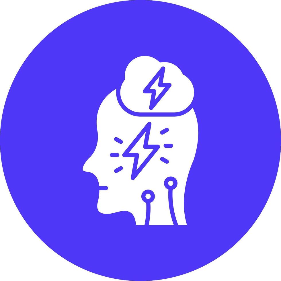 Stress Rounded Line Illustration vector