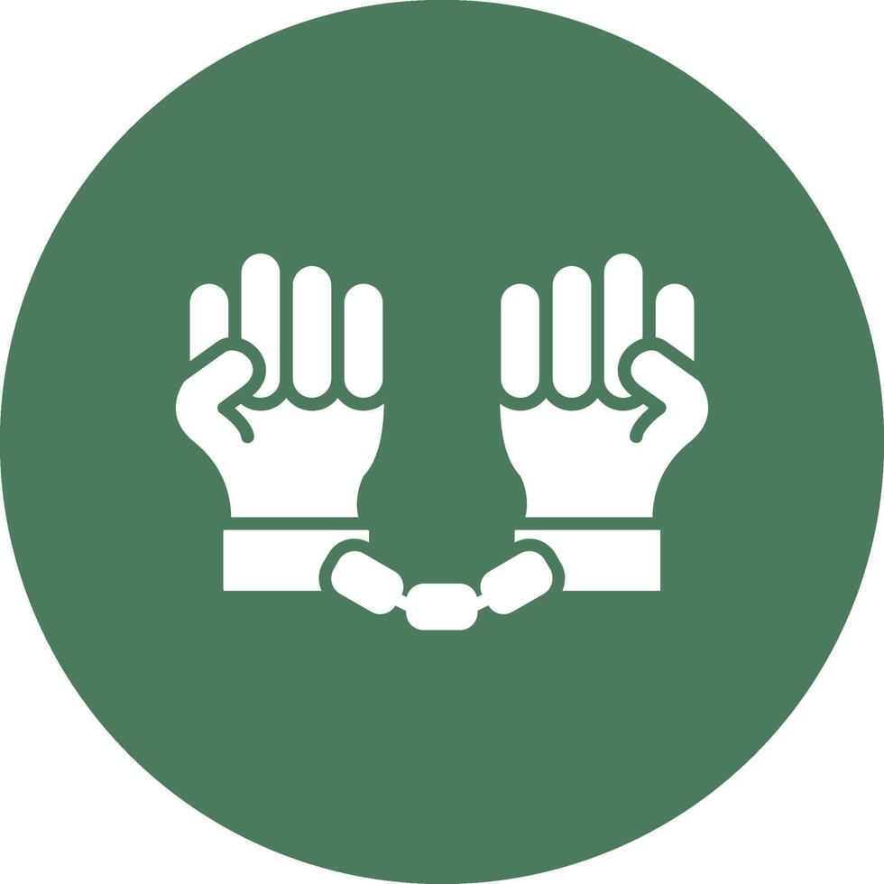Slave Minimal Outline Artwork vector