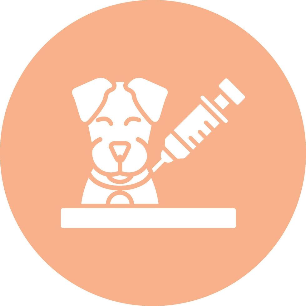 Animal Vaccination Stylized Tech Element vector